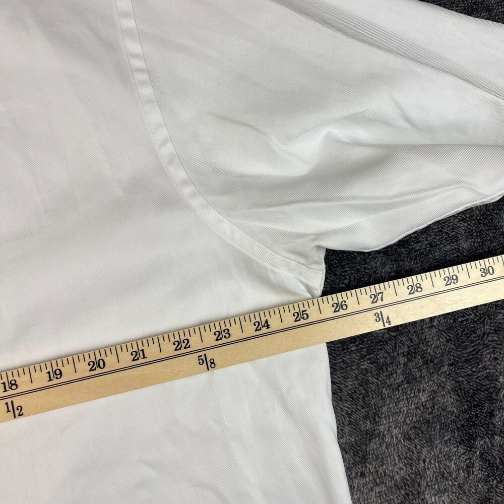 Proper Cloth Long Sleeve Button Up Shirt White Men's XL/XXL *Read - Picture 7 of 16